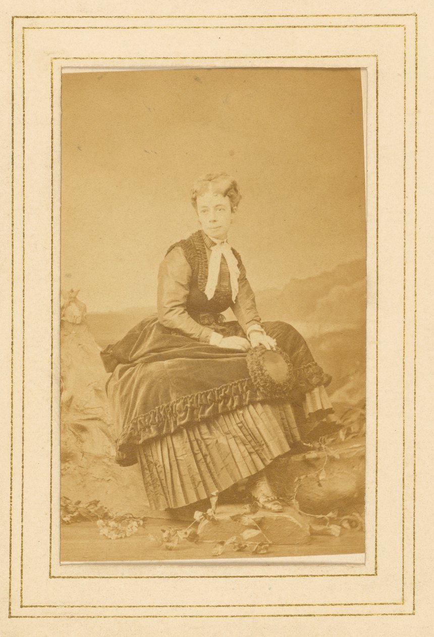 [Pauline de Metternich z domu Pauline Sandor]. autorstwa Augustin Aimé Joseph le jeune