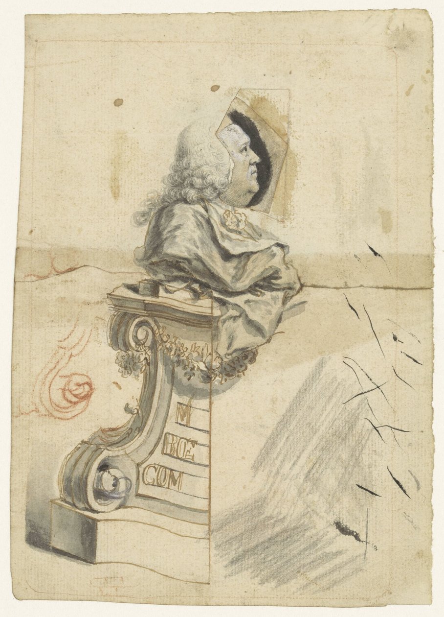 Portret Gerarda van Swieten autorstwa Augustin Cipps