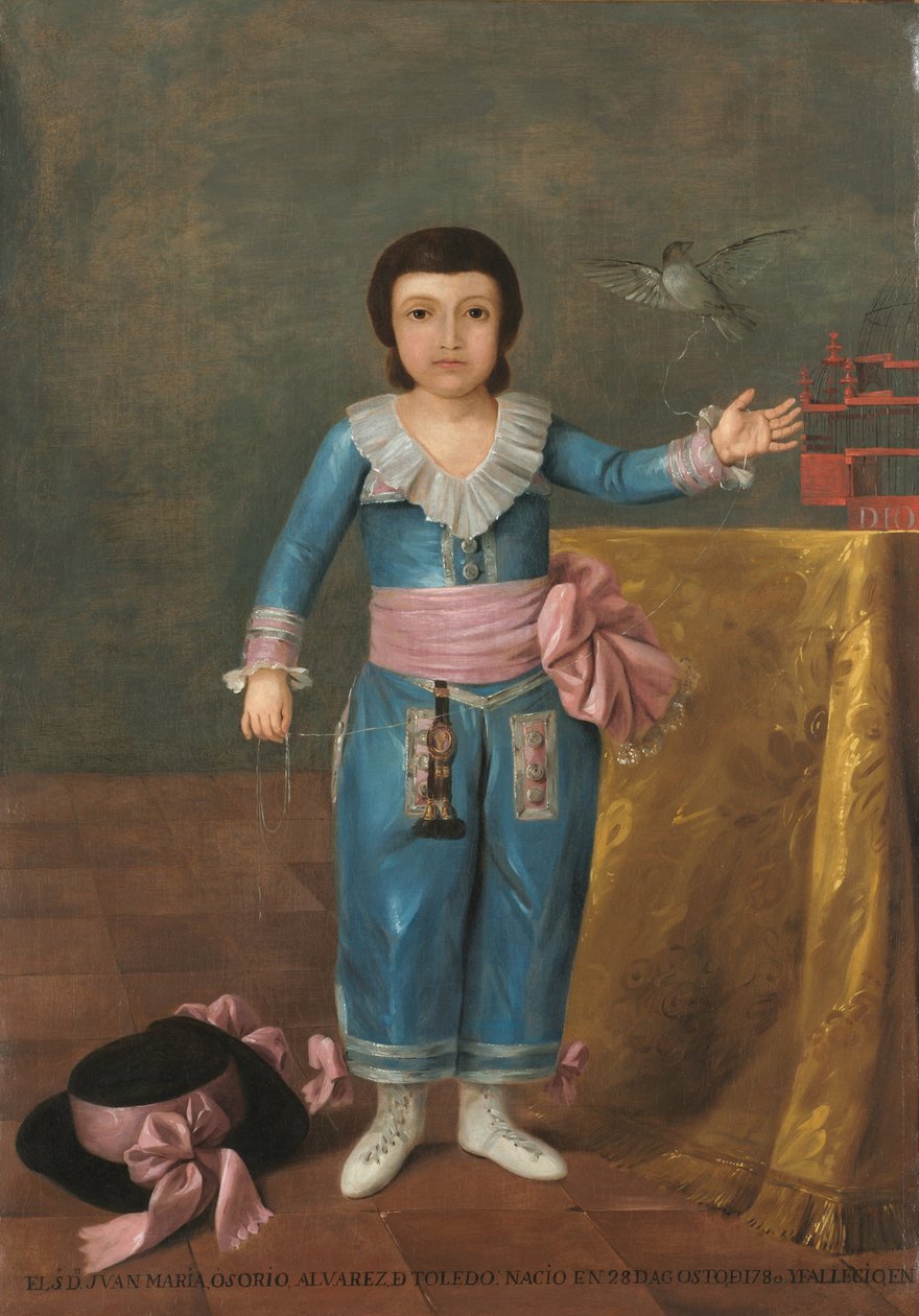 Portret Juana Marii Osorio, ok. 1786 (olej na płótnie) autorstwa Augustin Esteve y Marques