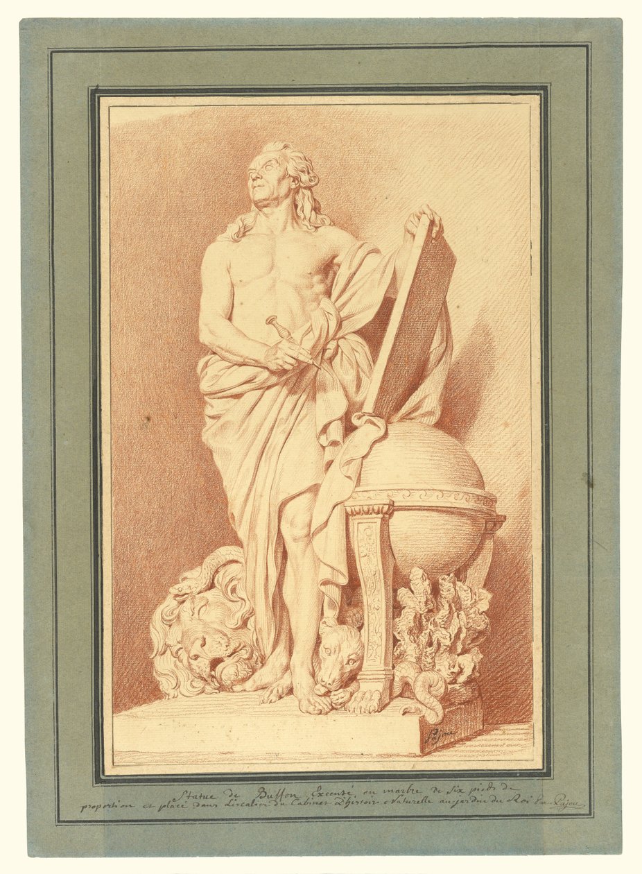Pomnik Buffona autorstwa Augustin Pajou
