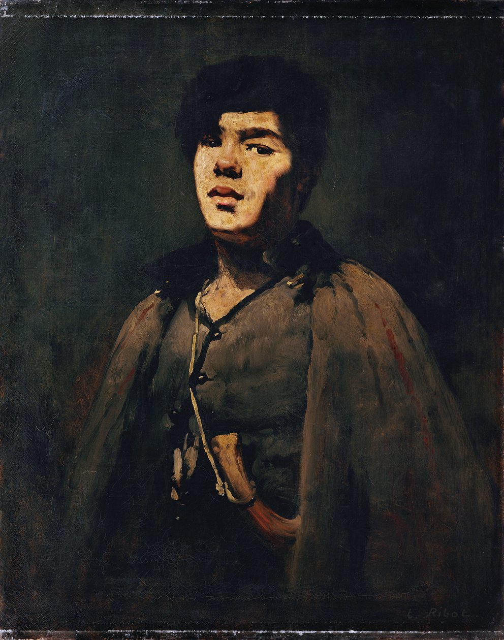 młody pasterz autorstwa Augustin Théodule Ribot