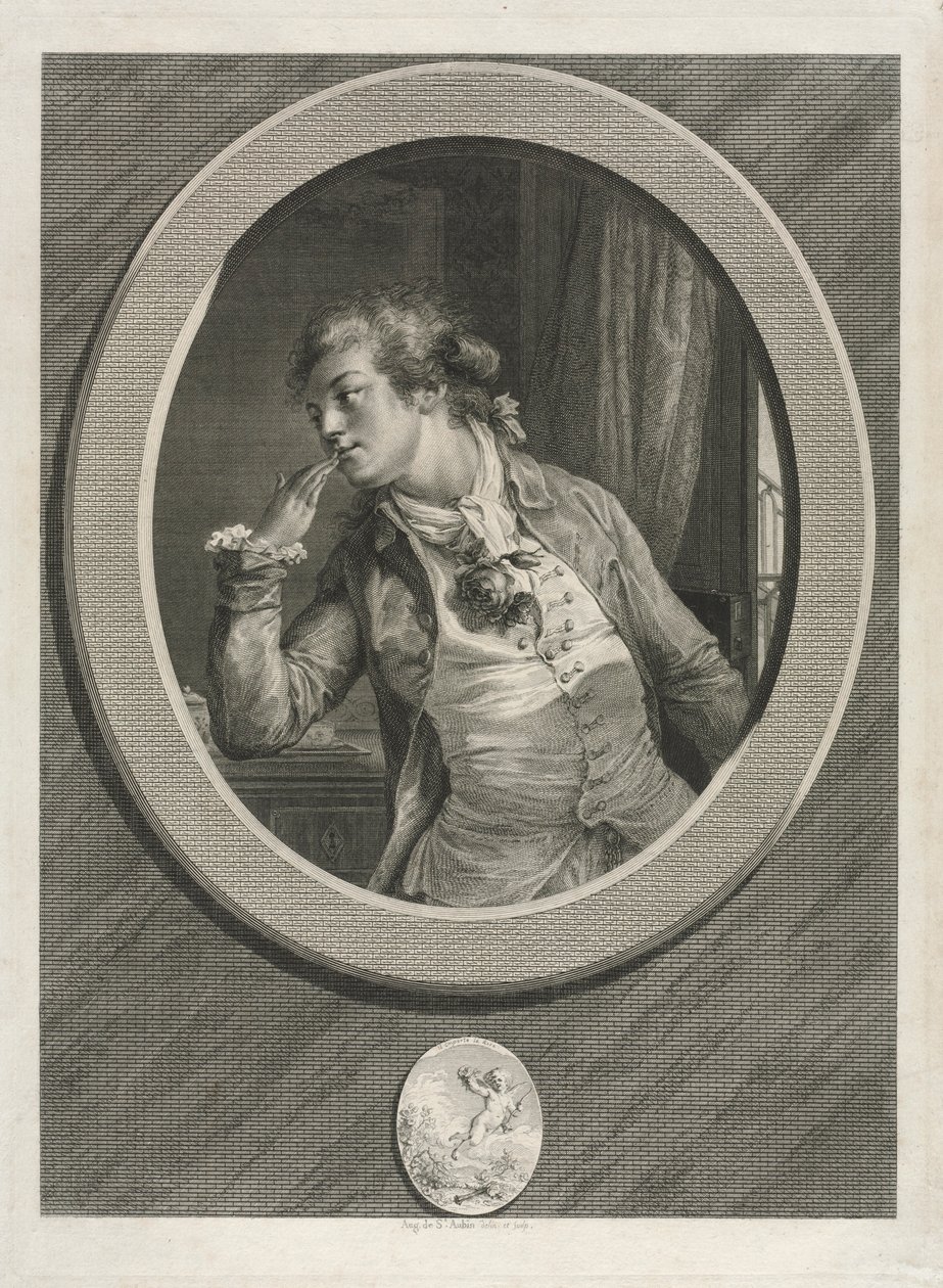 Możesz na mnie liczyć, 1789. autorstwa Augustin de Saint Aubin