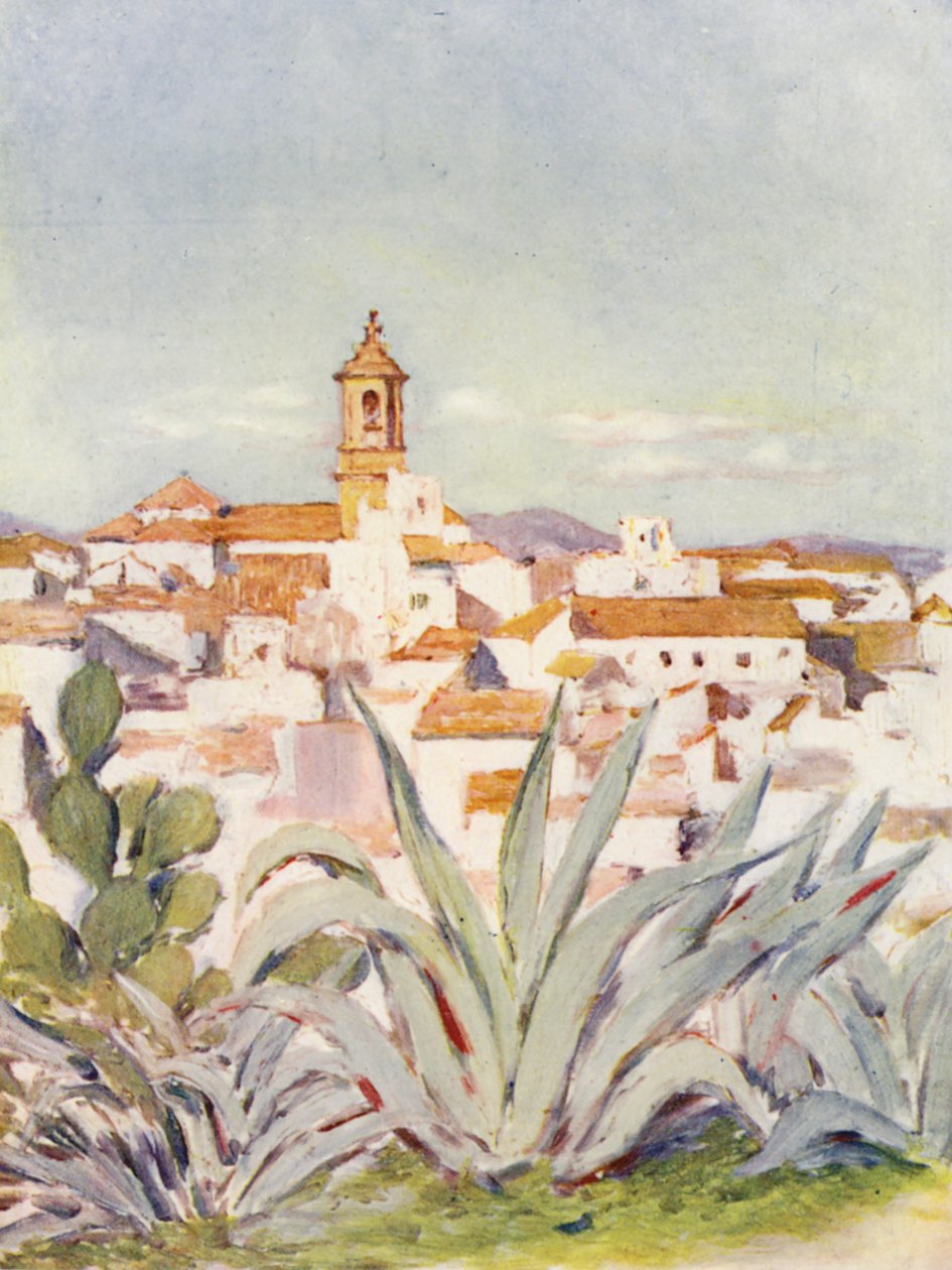 Algeciras (druk kolorowy) autorstwa Augustine Fitzgerald