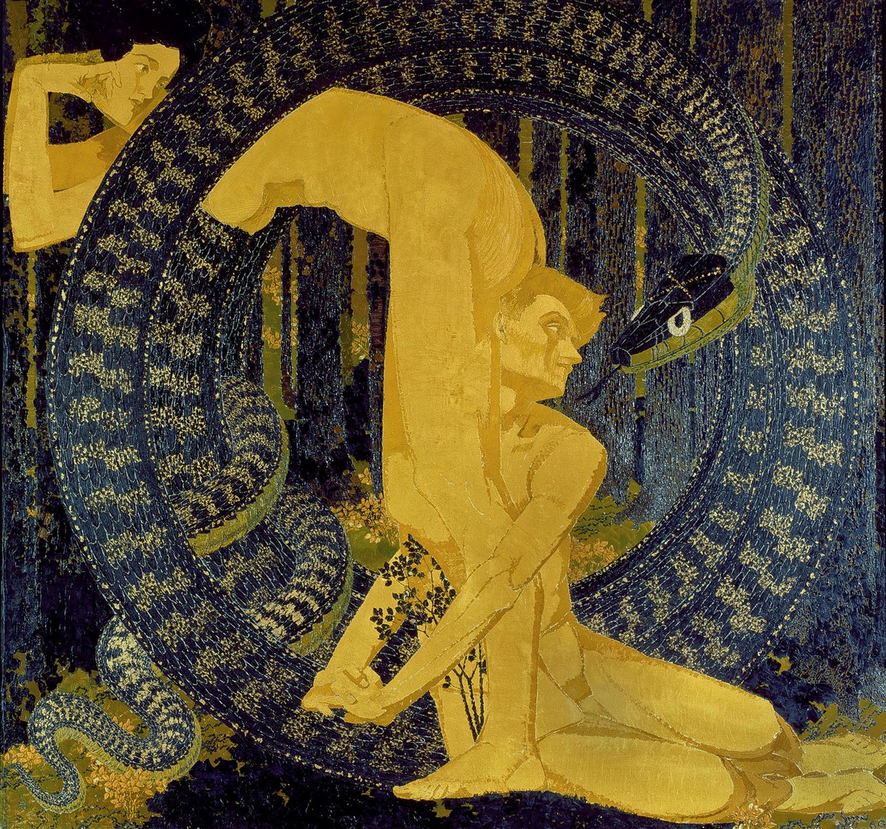 Adam i Ewa autorstwa Augusto Giacometti