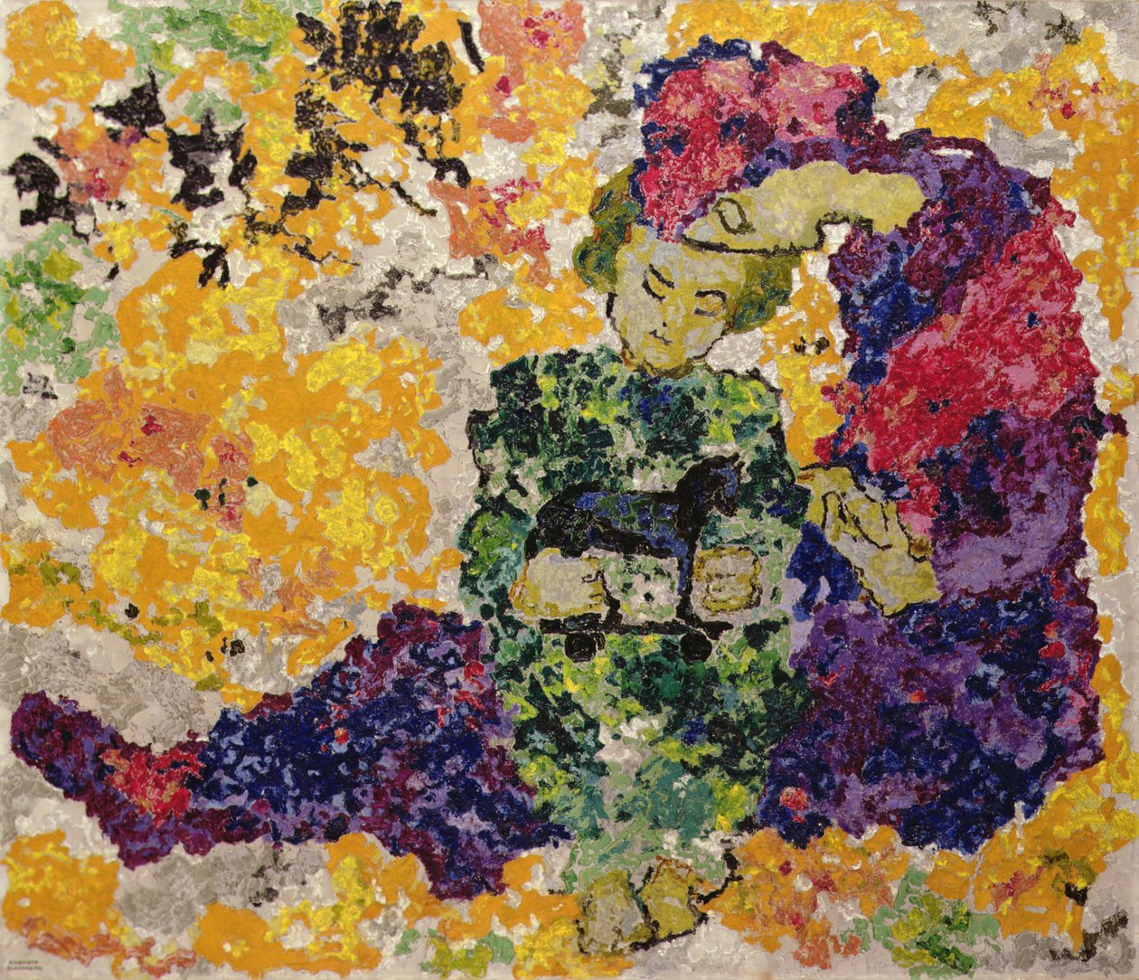 Maryja z Dzieciątkiem Jezus autorstwa Augusto Giacometti