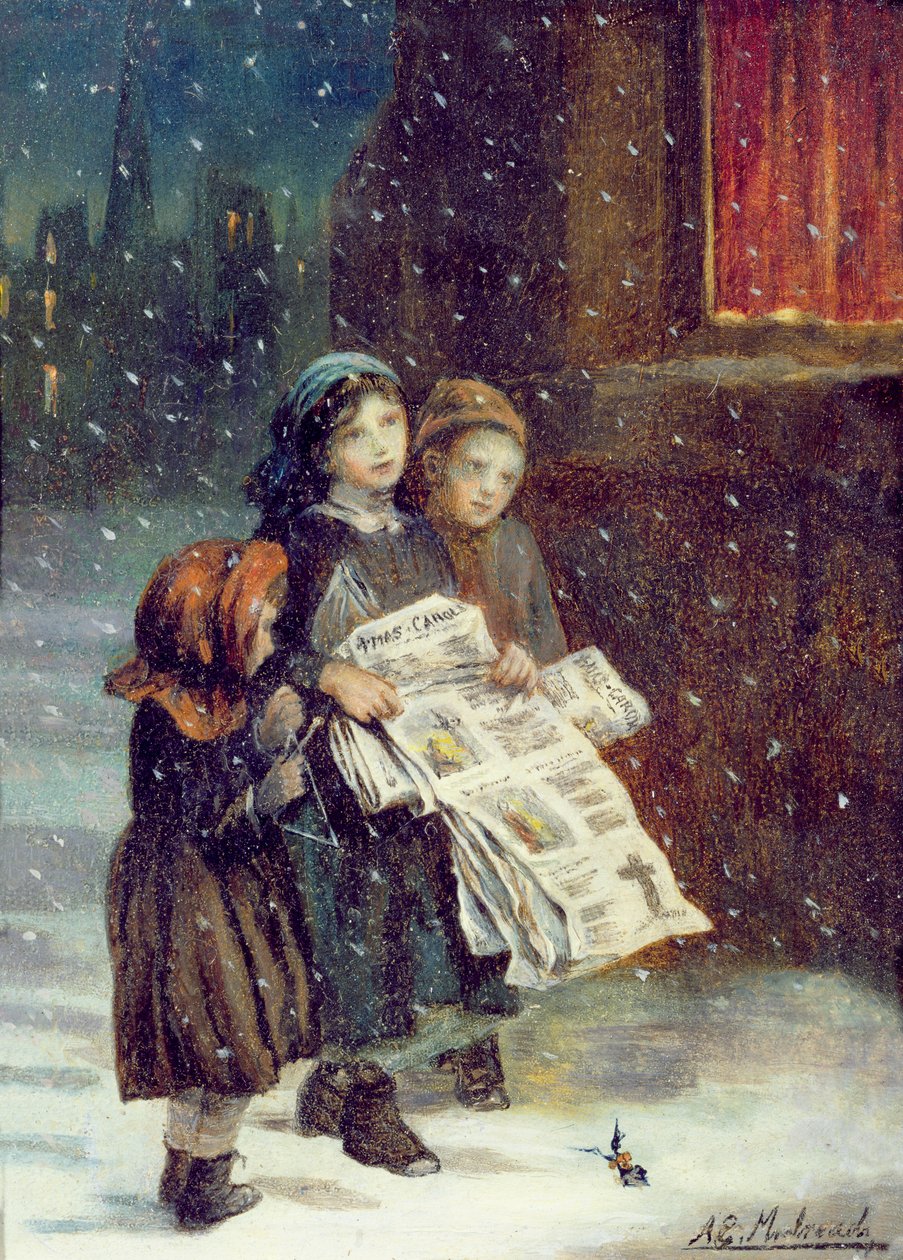 Kolędy na sprzedaż autorstwa Augustus Edward Mulready