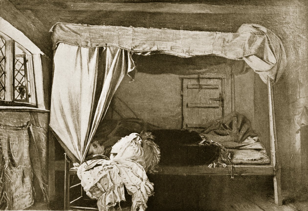 Śmierć Buckinghama, 1687 autorstwa Augustus Leopold Egg
