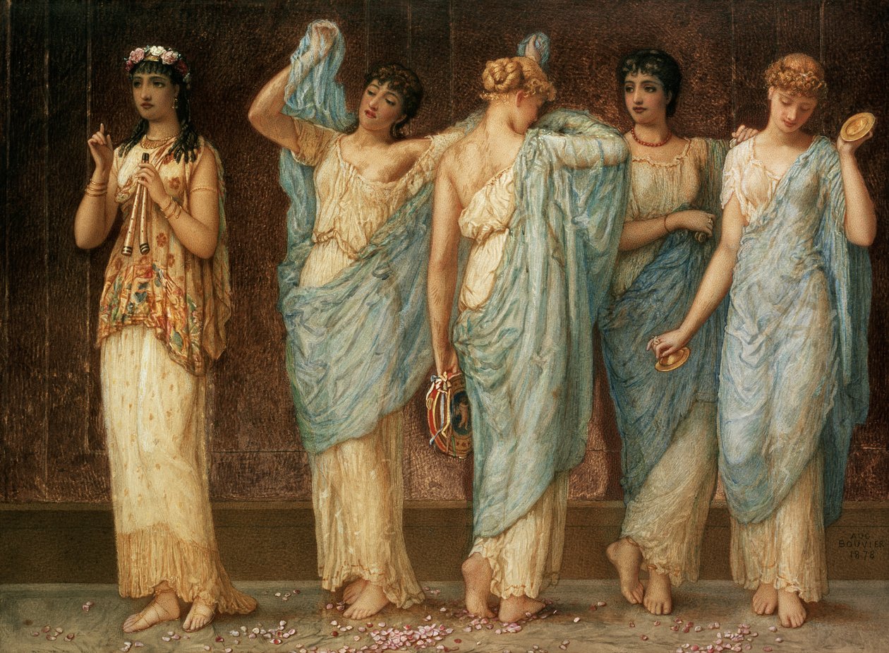 Gotowy do tańca autorstwa Augustus Jules Bouvier