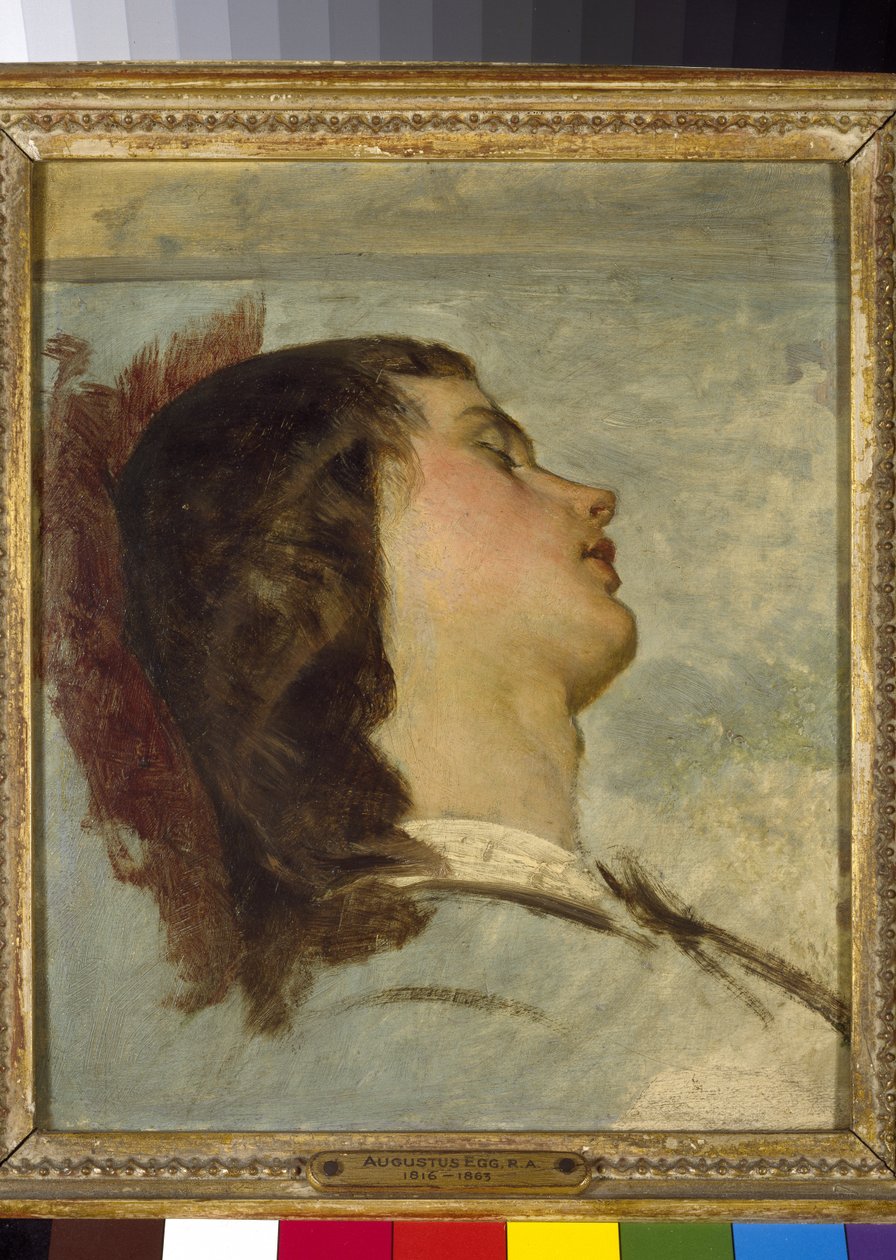 Studium przygotowawcze dla Towarzyszy Wędrujących, ok. 1862 r autorstwa Augustus Leopold Egg