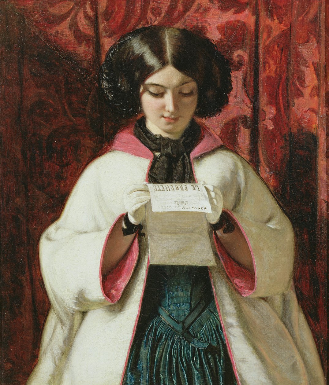 Płaszcz operowy, 1851 autorstwa Augustus Leopold Egg