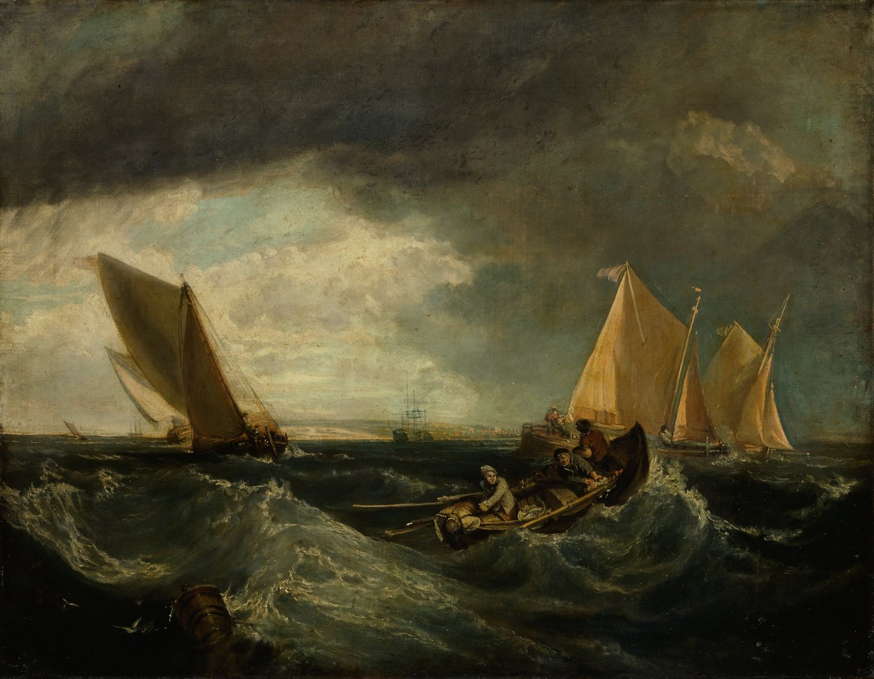 Sheerness and the Isle of Sheppey (według JMW Turnera) autorstwa Augustus Wall Callcott