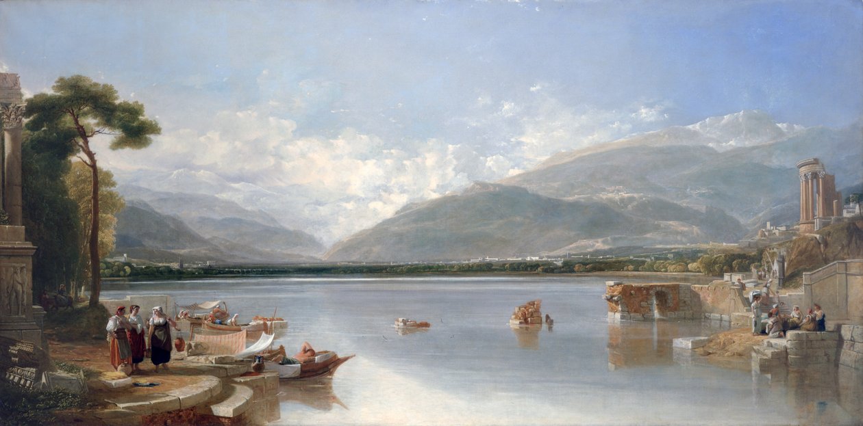 Punkt Przejścia, 1829 autorstwa Augustus Wall Callcott