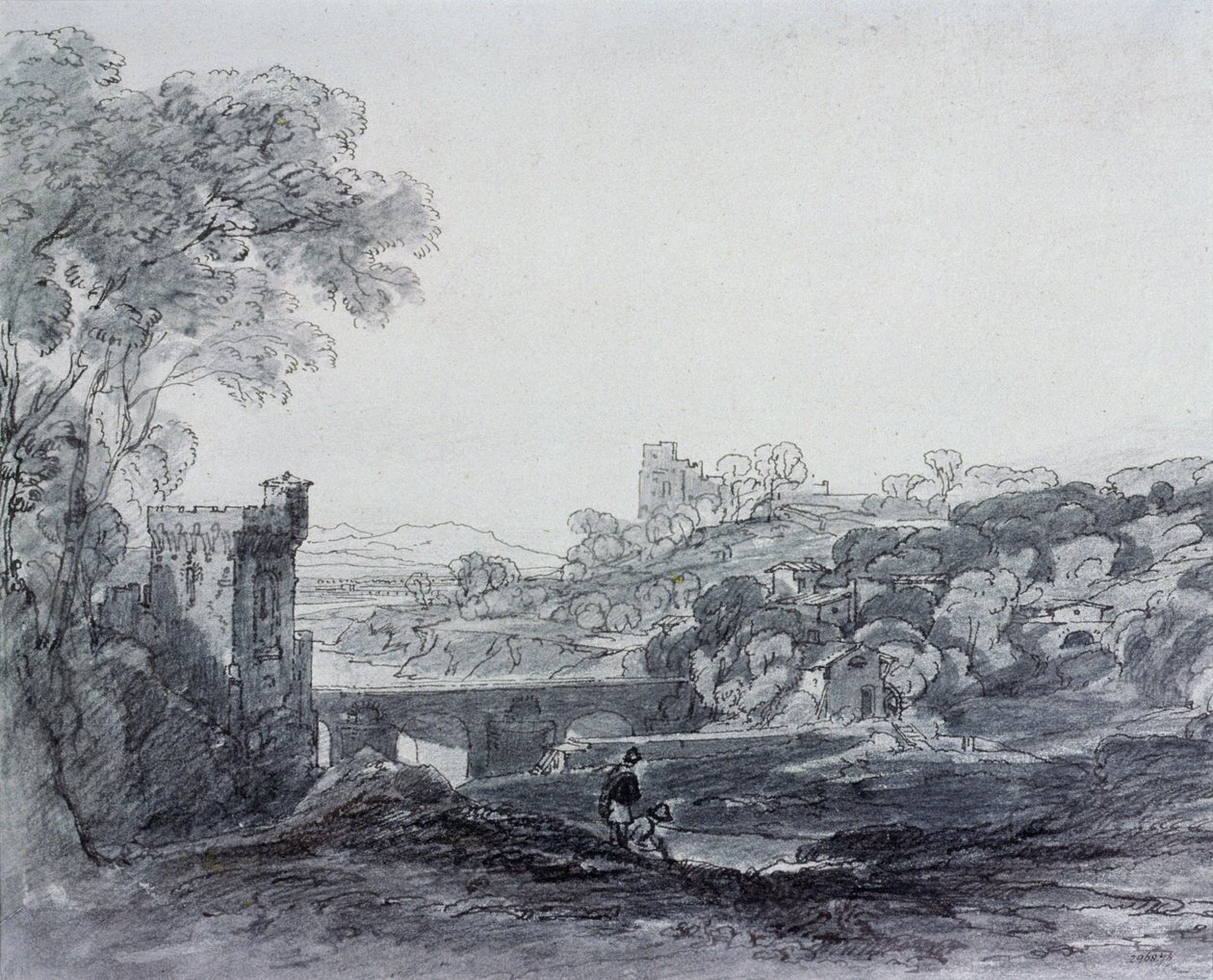 Итали дахь харах (зураг)поли autorstwa Augustus Wall Callcott