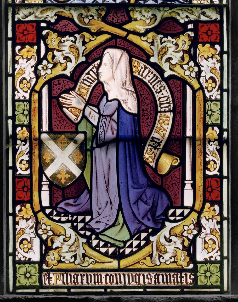 Augusta Charlotte, żona Ralpha Barnesa, 1850 autorstwa Augustus Welby Northmore Pugin