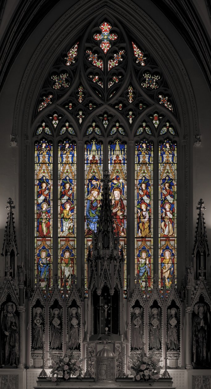 Koronacja Matki Boskiej, 1851 autorstwa Augustus Welby Northmore Pugin