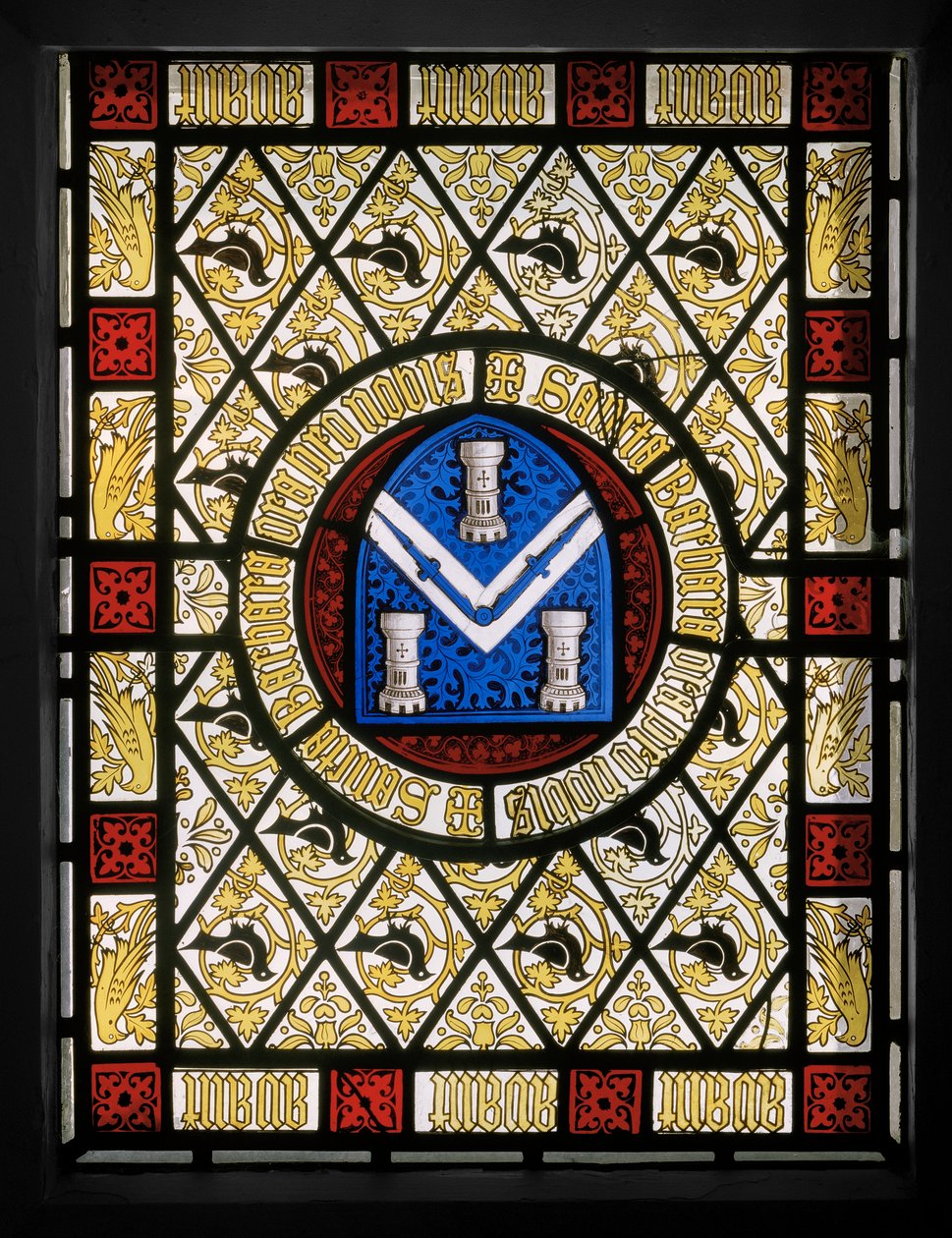 Okno salonu z niderlandzkim rondem, ok. 1844 r autorstwa Augustus Welby Northmore Pugin