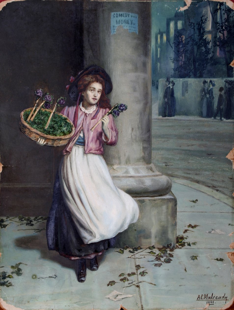 Wyprzedaż autorstwa Augustus Edwin Mulready