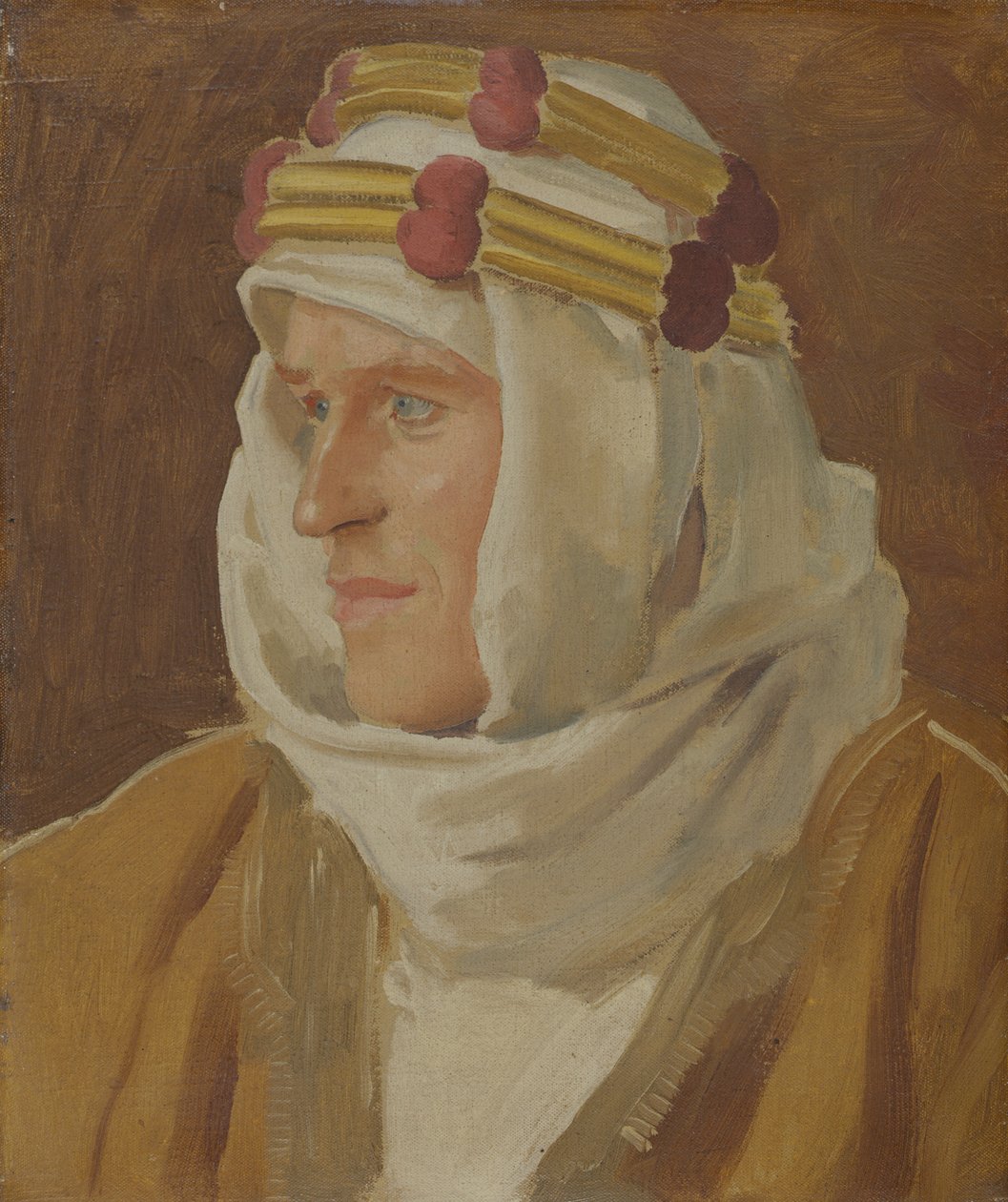 płk Thomas Edward Lawrence (1888-1935) autorstwa Augustus John