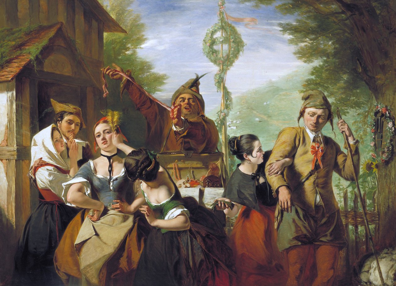 „Scena z Opowieści zimowej”, 1845 autorstwa Augustus Leopold Egg