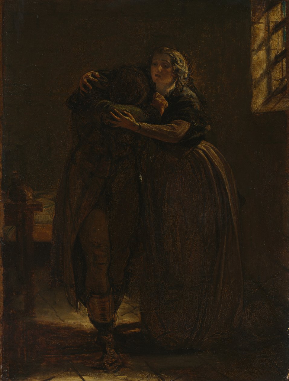 Studiuj dla "Chodź odpocznij na tym łonie, moja własna zraniona kochana" autorstwa Augustus Leopold Egg