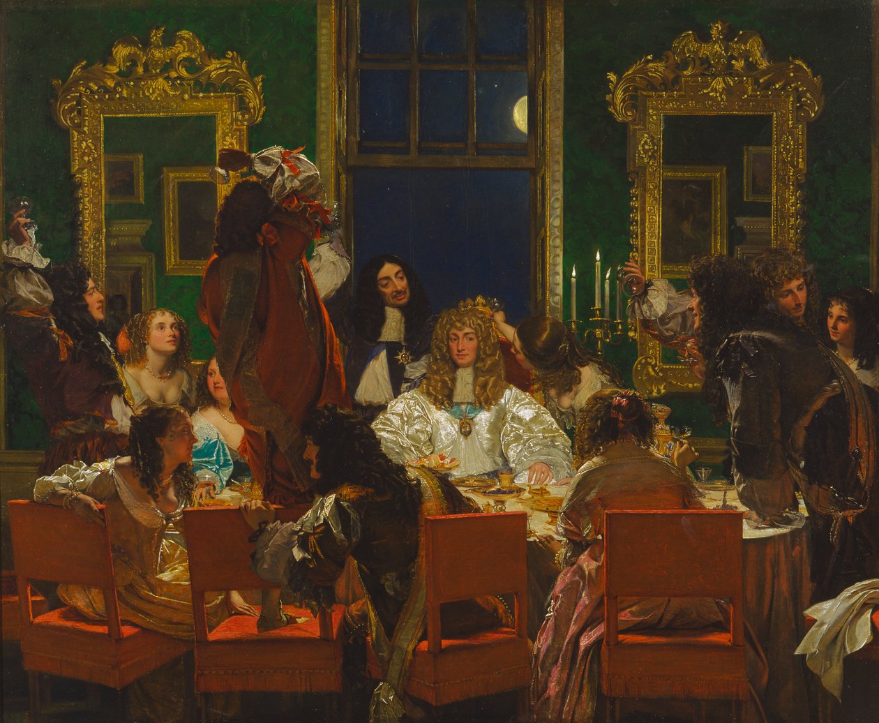 Życie Buckinghama autorstwa Augustus Leopold Egg