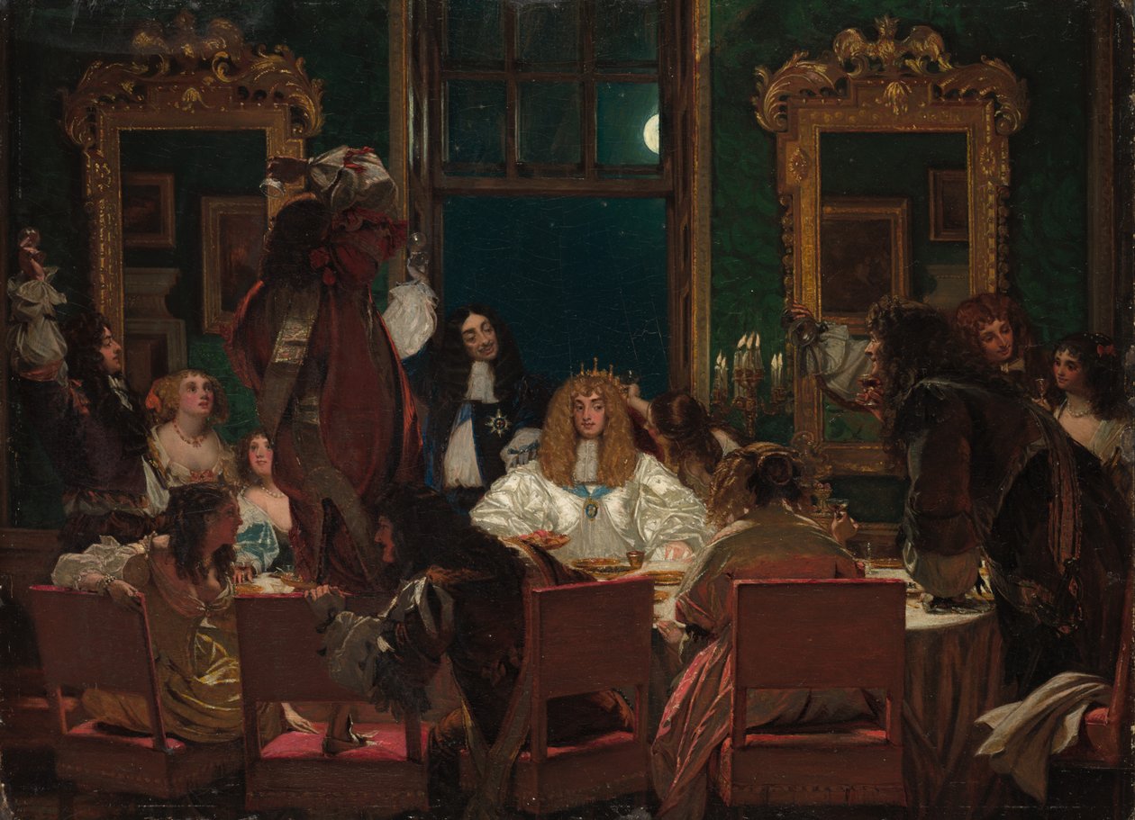 Życie Buckinghama, c. 1855. autorstwa Augustus Leopold Egg