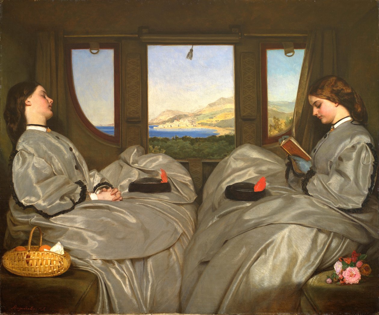 Towarzysze w podróży, 1862. autorstwa Augustus Leopold Egg