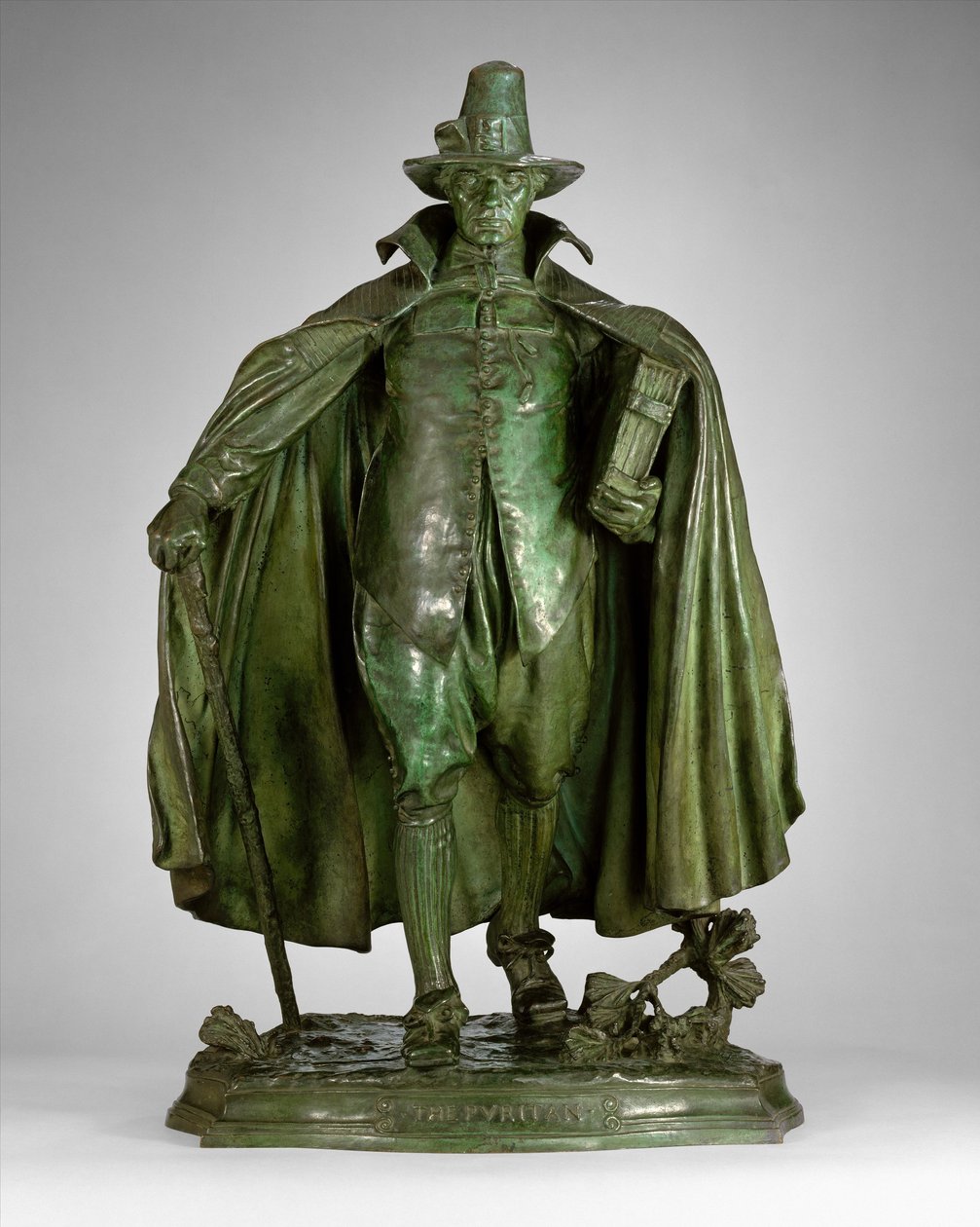 Purytanie autorstwa Augustus Saint Gaudens