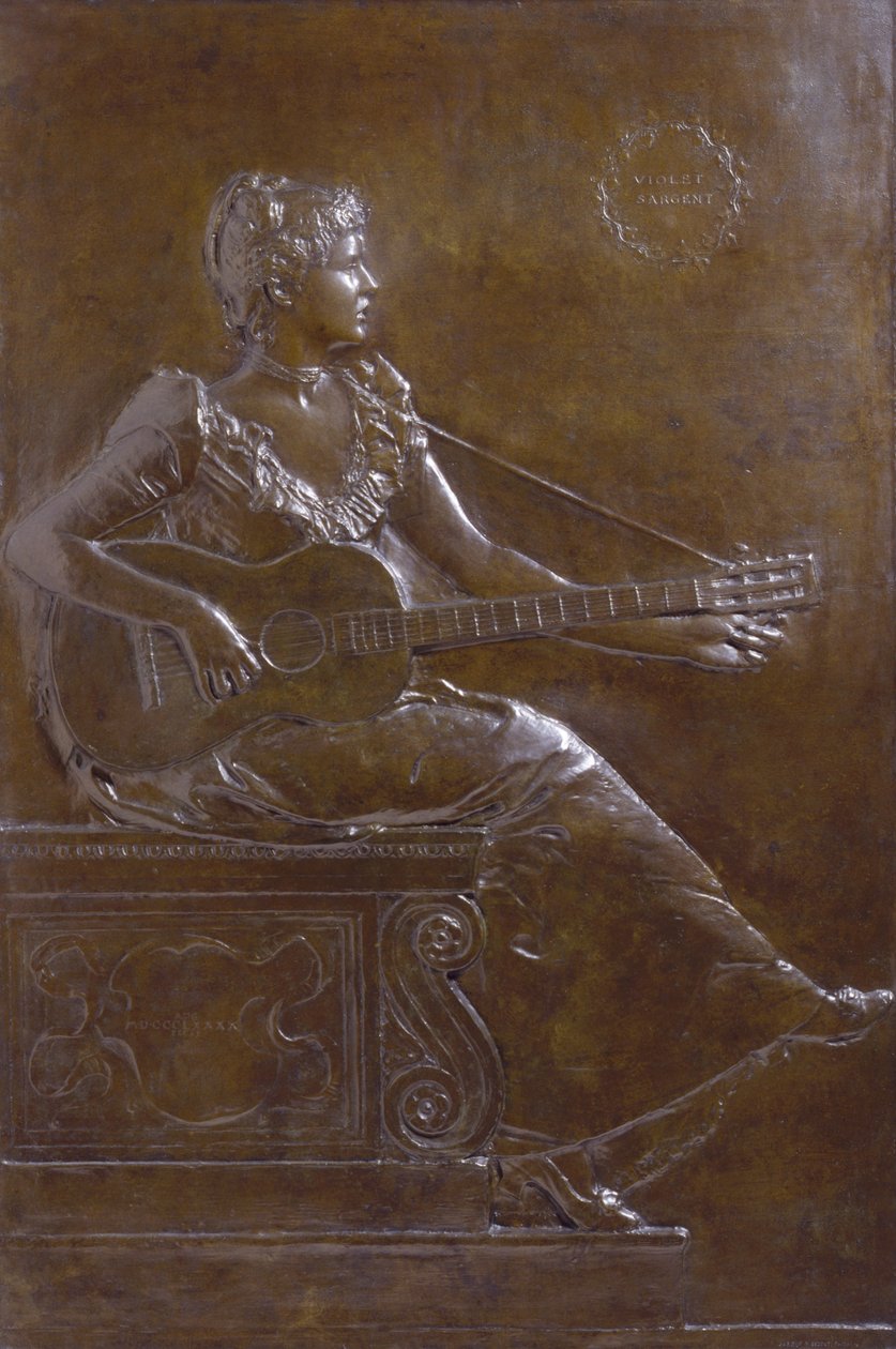Violet Sargent autorstwa Augustus Saint Gaudens