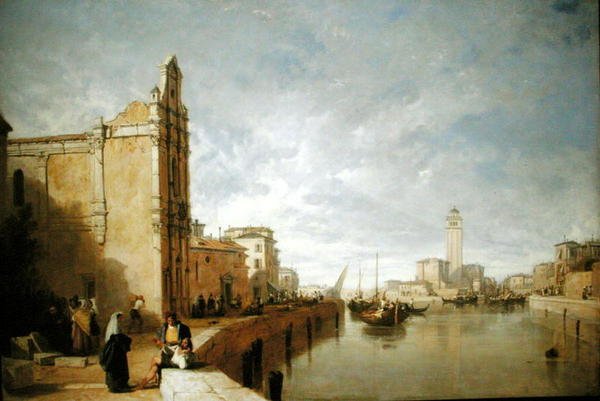 Wenecja (olej na płótnie) autorstwa Augustus Wall Callcott