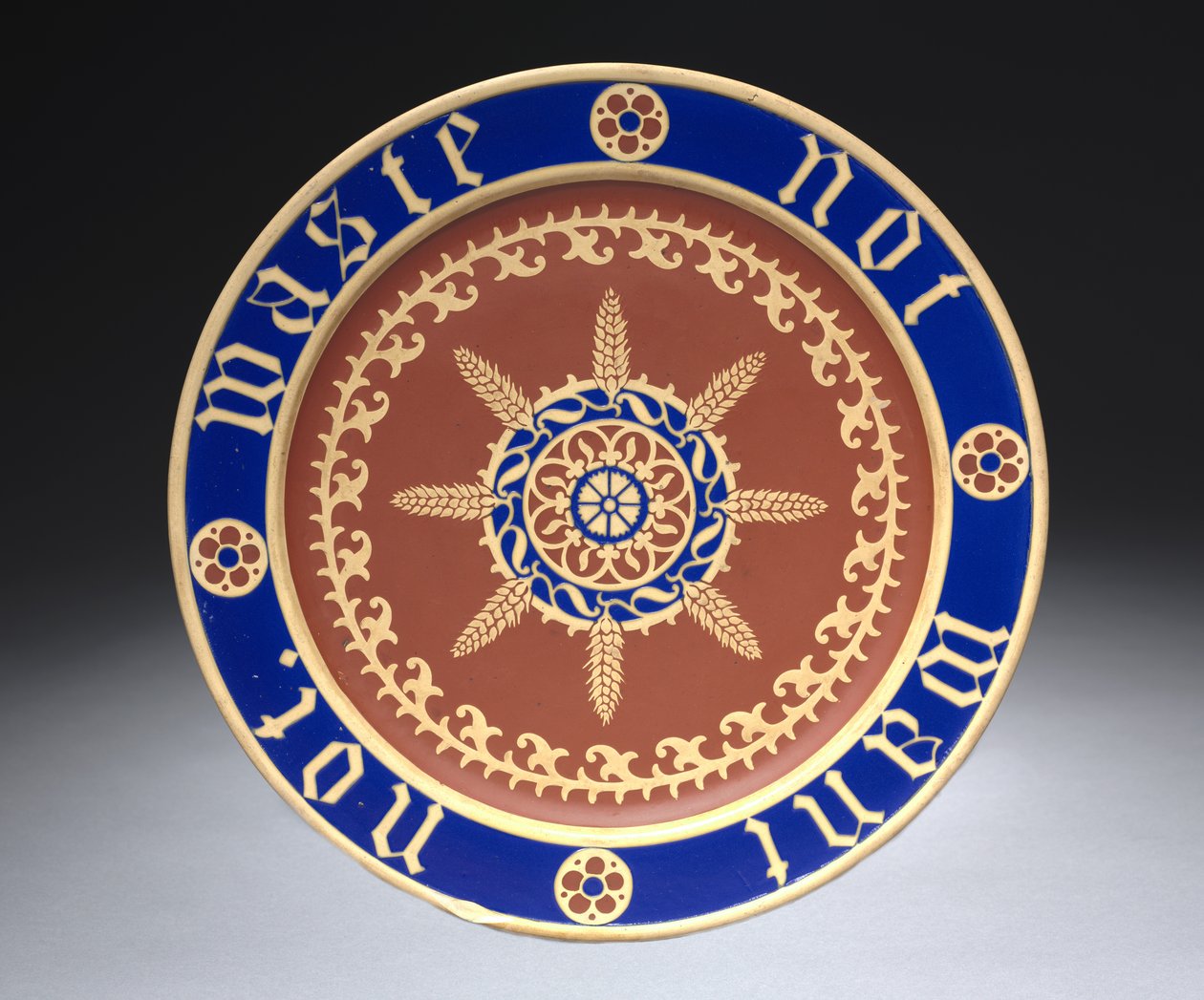 Talerz Chlebowy, ok.1850 autorstwa Augustus Welby Northmore Pugin