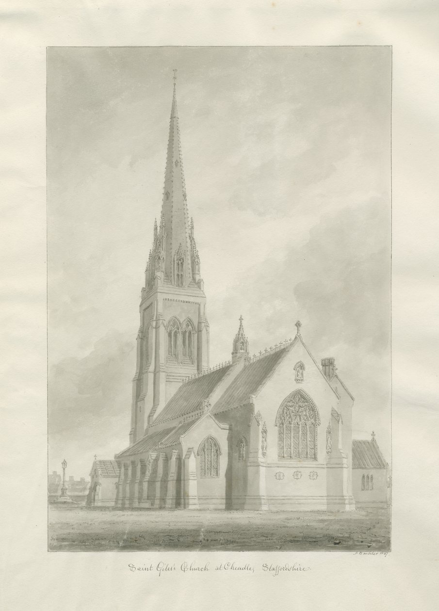 Cheadle - Kościół rzymskokatolicki (St Giles