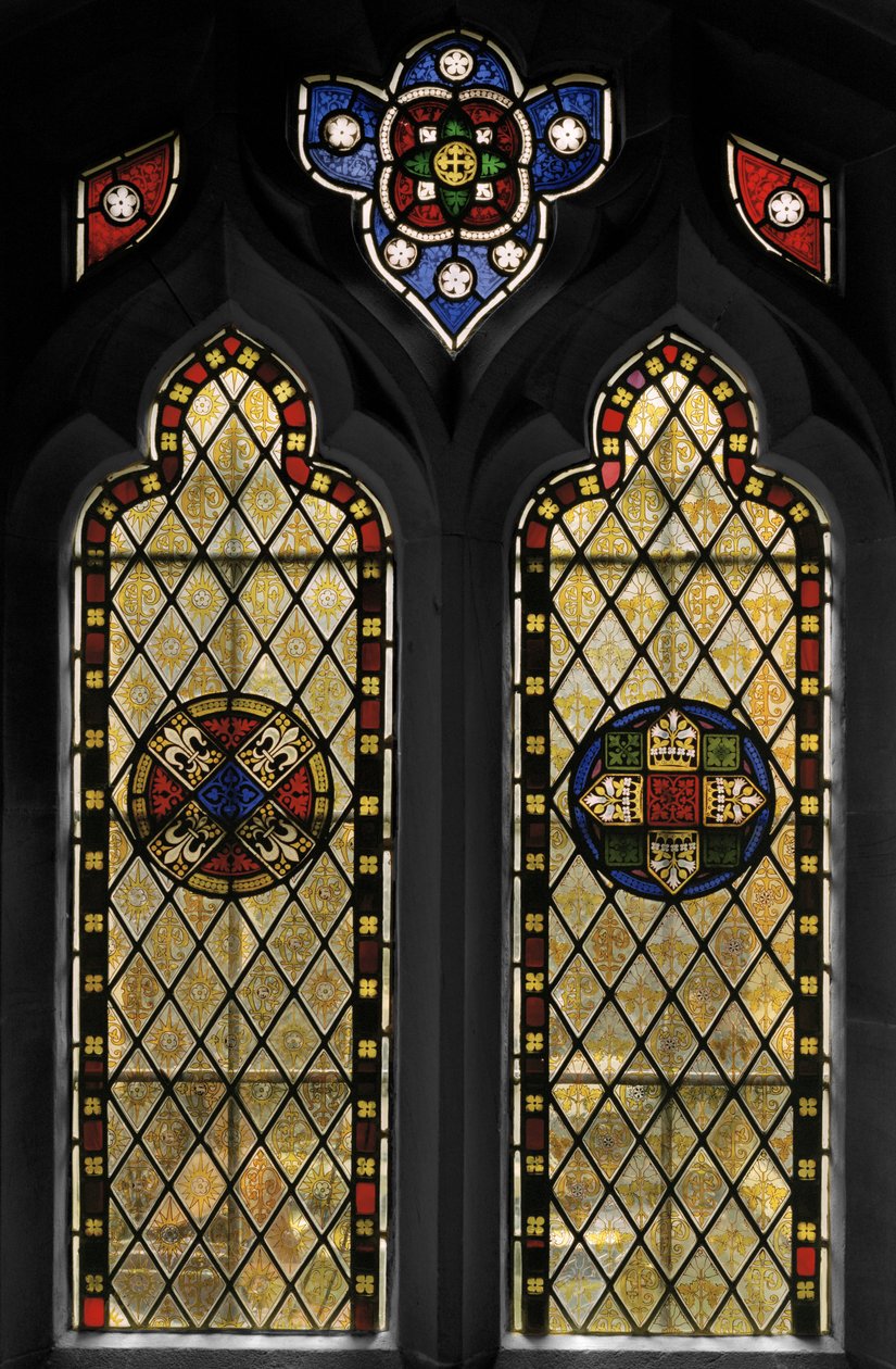 Okno Klasztorne, 1846 (witraż) autorstwa Augustus Welby Northmore Pugin