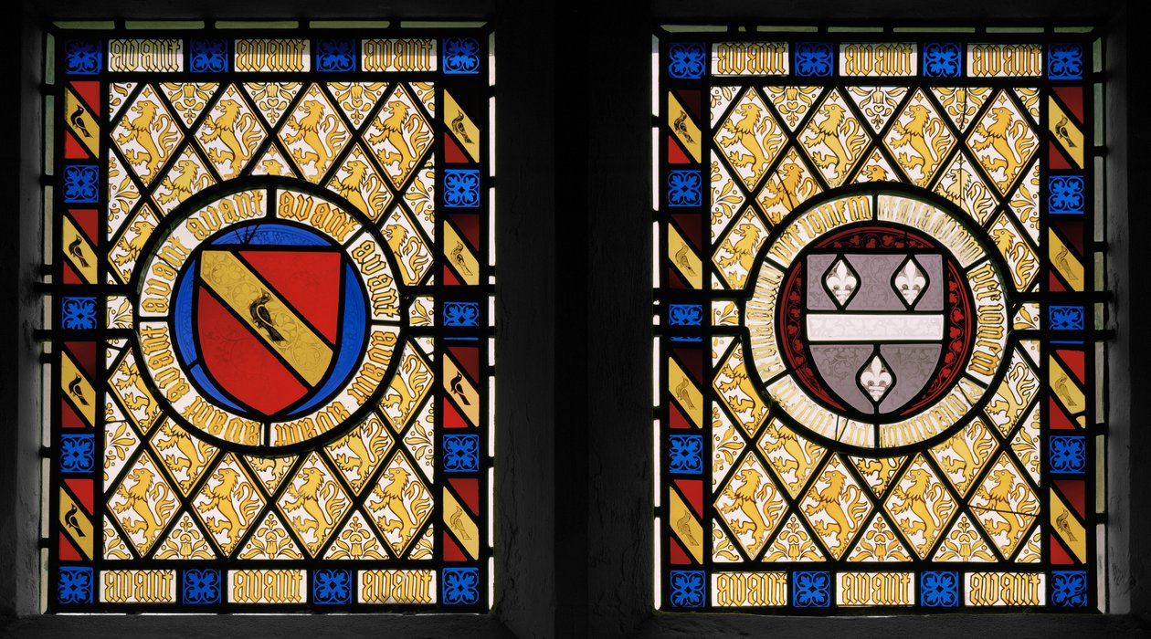 Okno do jadalni, 1844 (witraż) autorstwa Augustus Welby Northmore Pugin