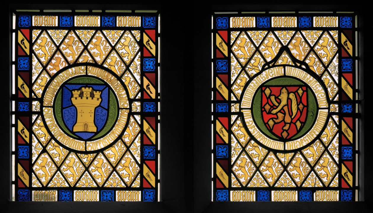 Okno do jadalni, 1848 (witraż) autorstwa Augustus Welby Northmore Pugin