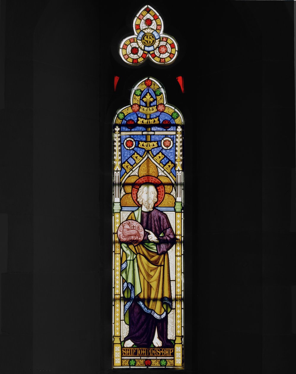 Św. Jan Chrzciciel, 1847 (witraże) autorstwa Augustus Welby Northmore Pugin