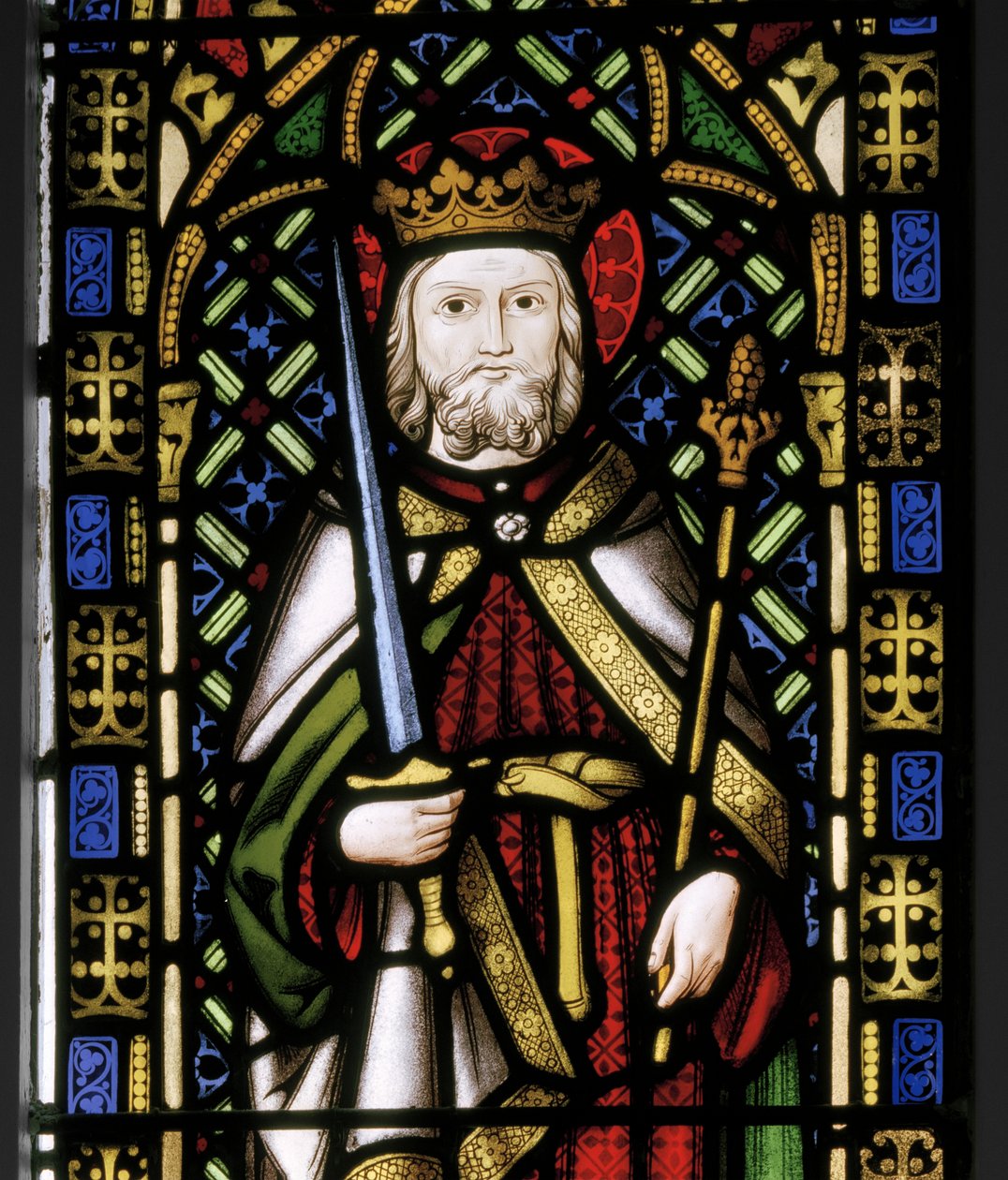 Św. Oswald, 1846 (witraże) autorstwa Augustus Welby Northmore Pugin