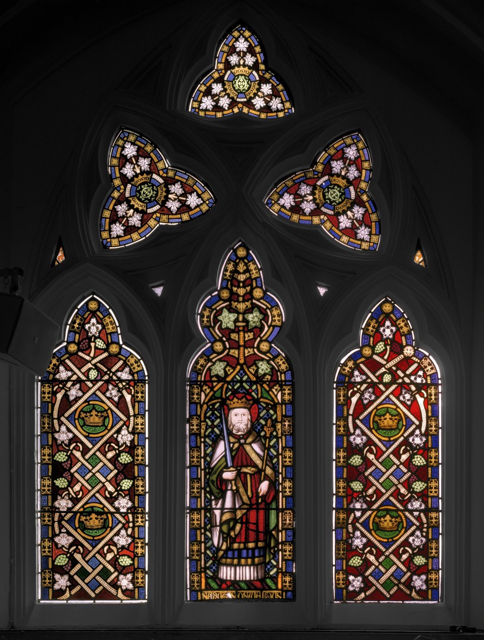 Św. Oswald, 1846 (witraże) autorstwa Augustus Welby Northmore Pugin