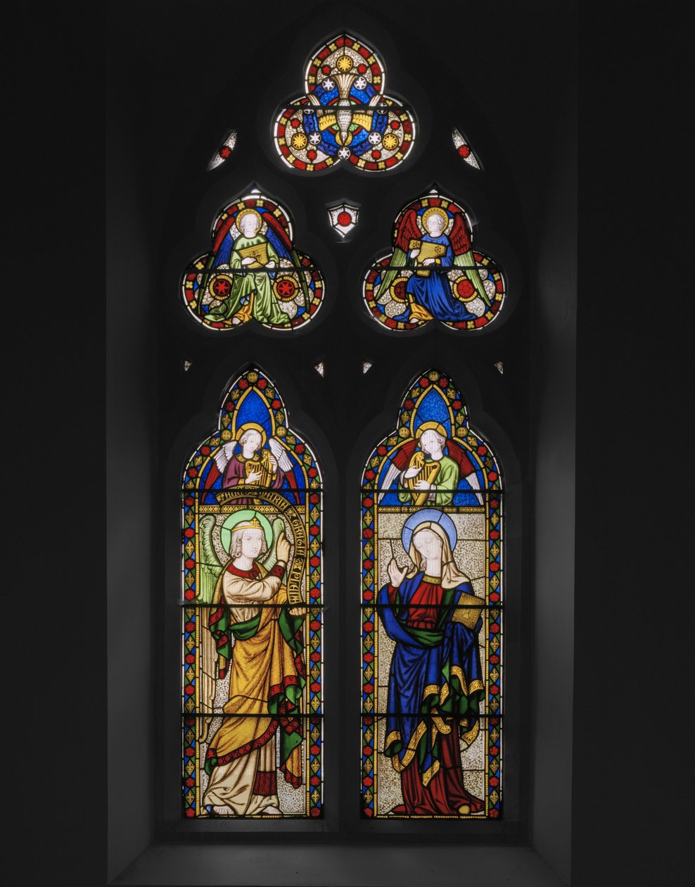 Zwiastowanie, 1846 (witraż) autorstwa Augustus Welby Northmore Pugin