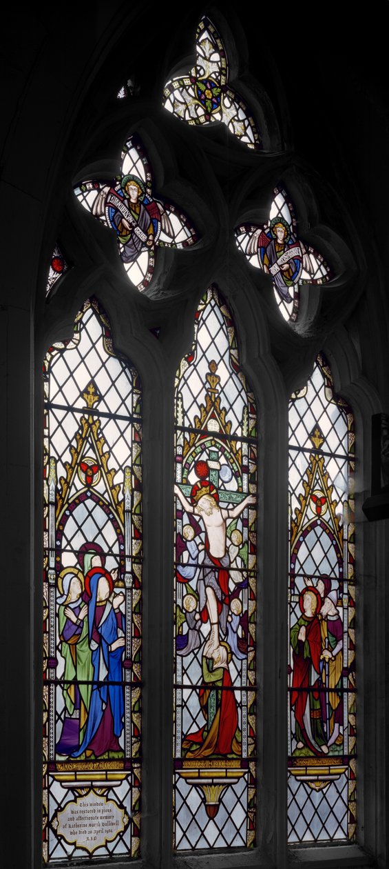 Ukrzyżowanie, 1852 (witraż) autorstwa Augustus Welby Northmore Pugin