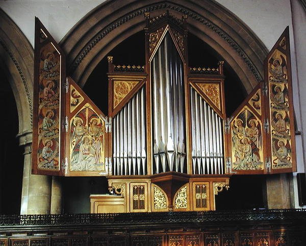 Organy Suttona, z kaplicy autorstwa Augustus Welby Northmore Pugin