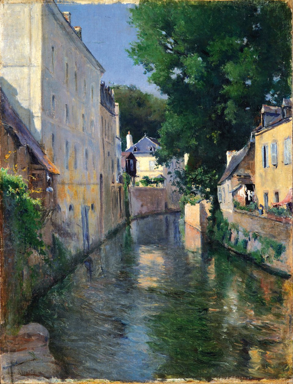 Izola rzeczna (Quimperlé) autorstwa Aureliano de Beruete