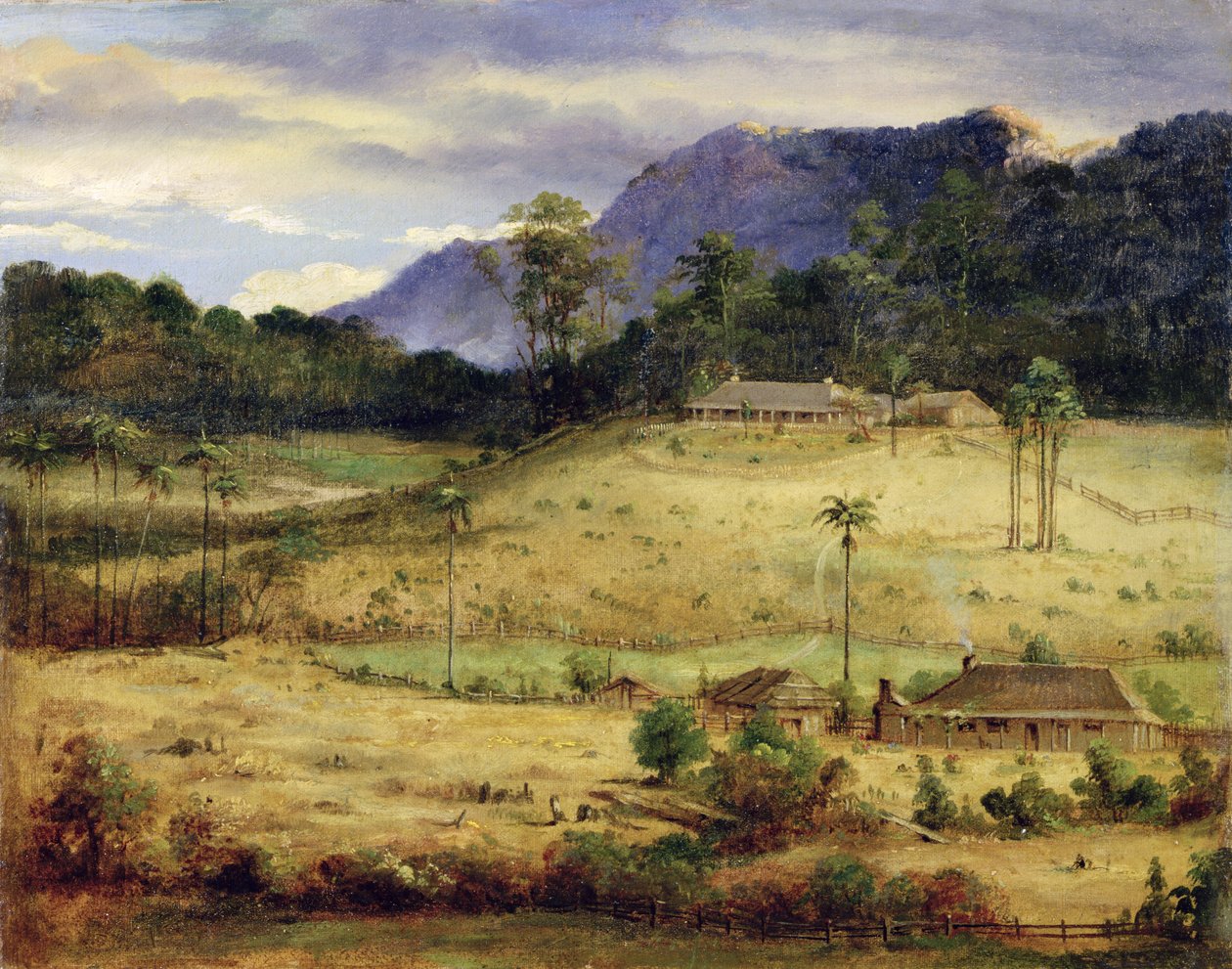 Zagrody, ok.1850 autorstwa Australasian School