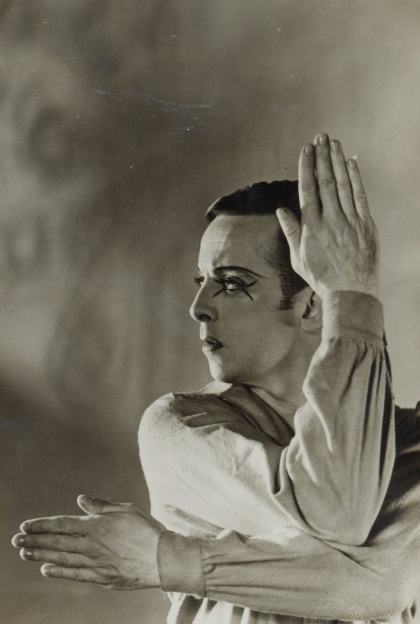 Pocztówka Roberta Helpmanna (1909-86) z Wędrowca 1941 autorstwa Australian Photographer