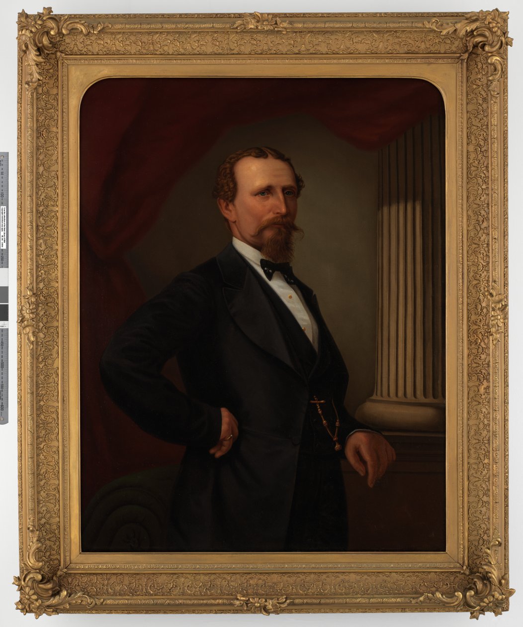 Portret Bernharda Otto Holtermanna, c.1872-85 (olej na płótnie) autorstwa Australian School