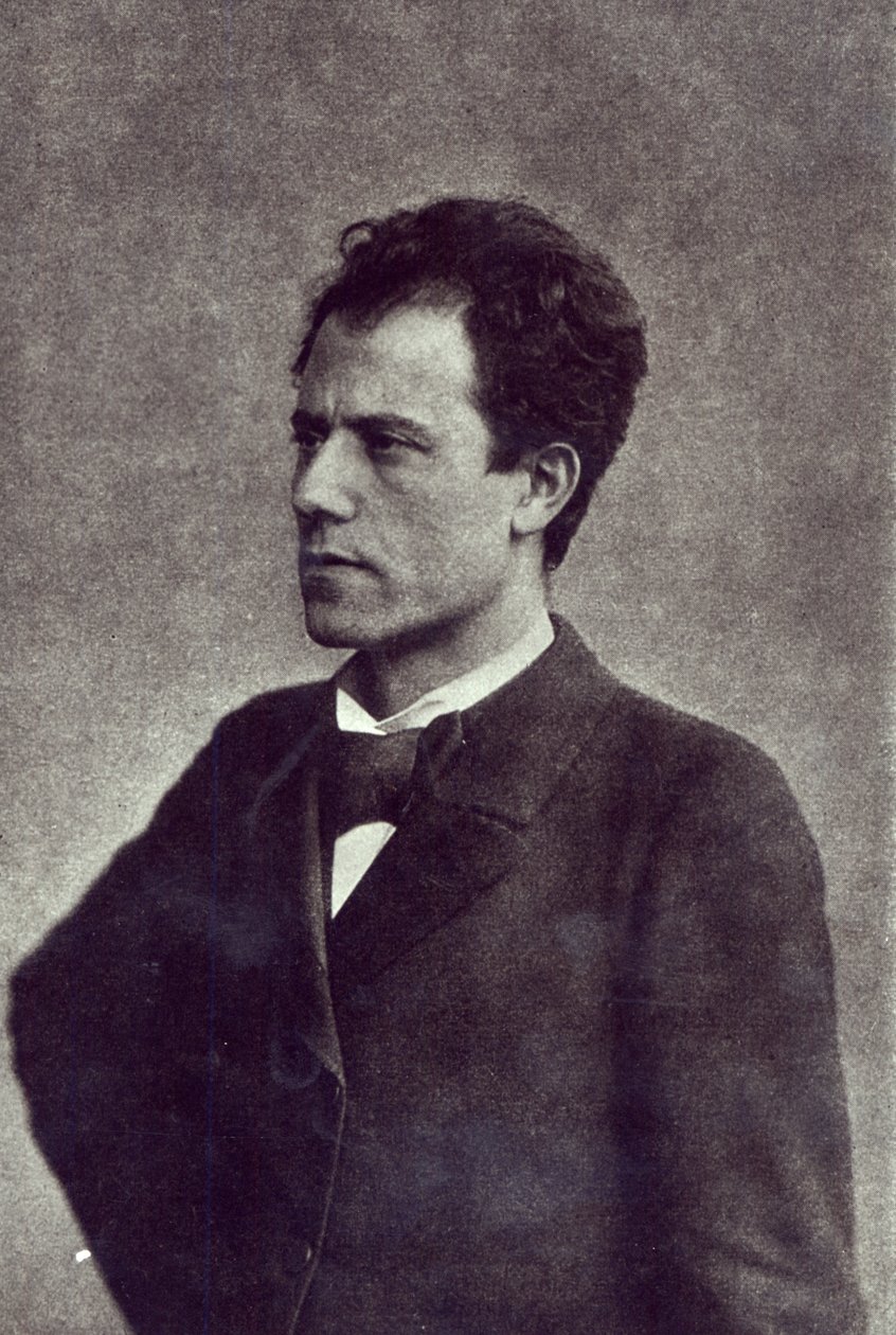 Portret Gustawa Mahlera, 1897 autorstwa Austrian Photographer