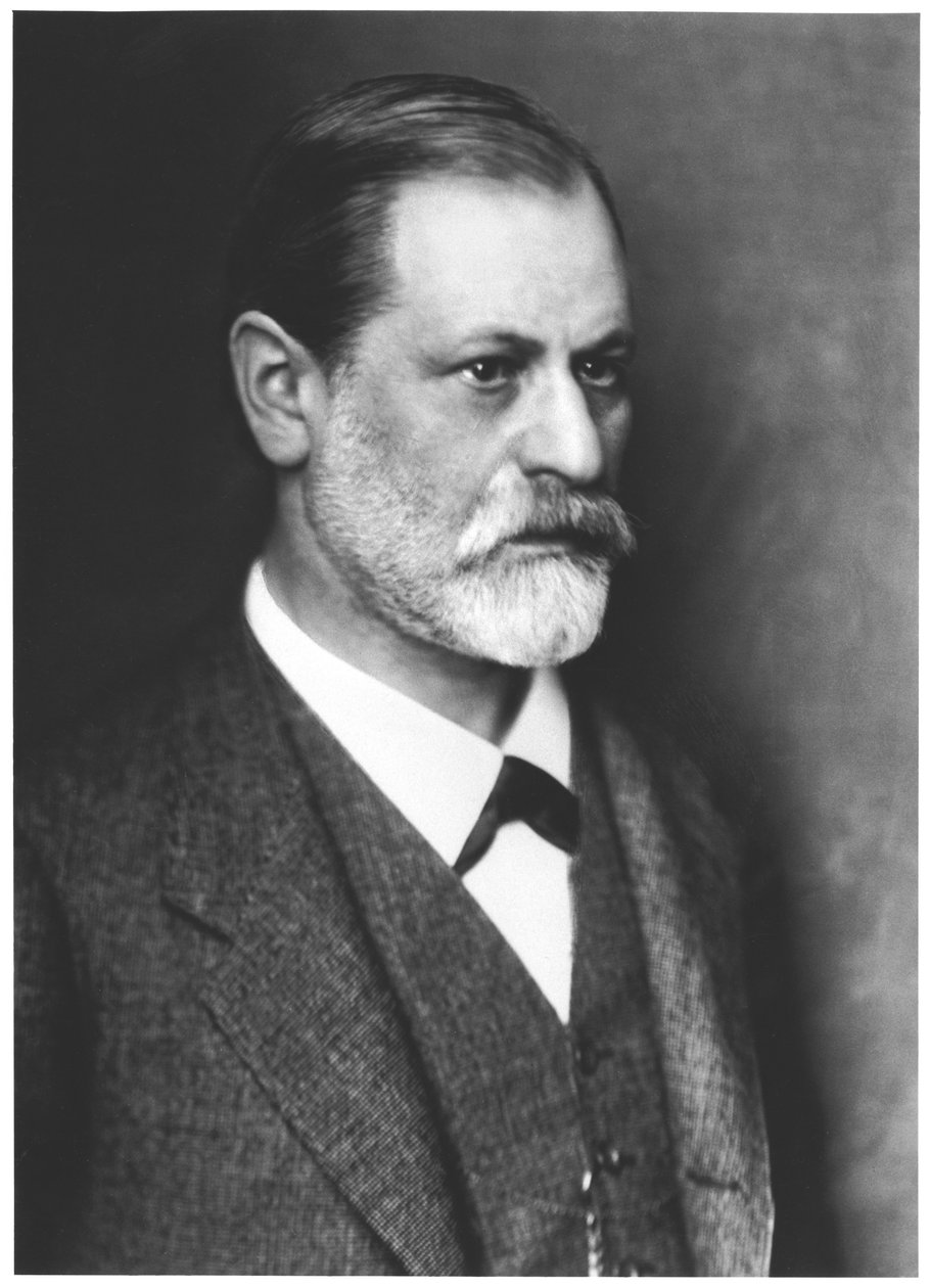Portret Zygmunta Freuda (1856-1939) ok. 1900 autorstwa Austrian Photographer