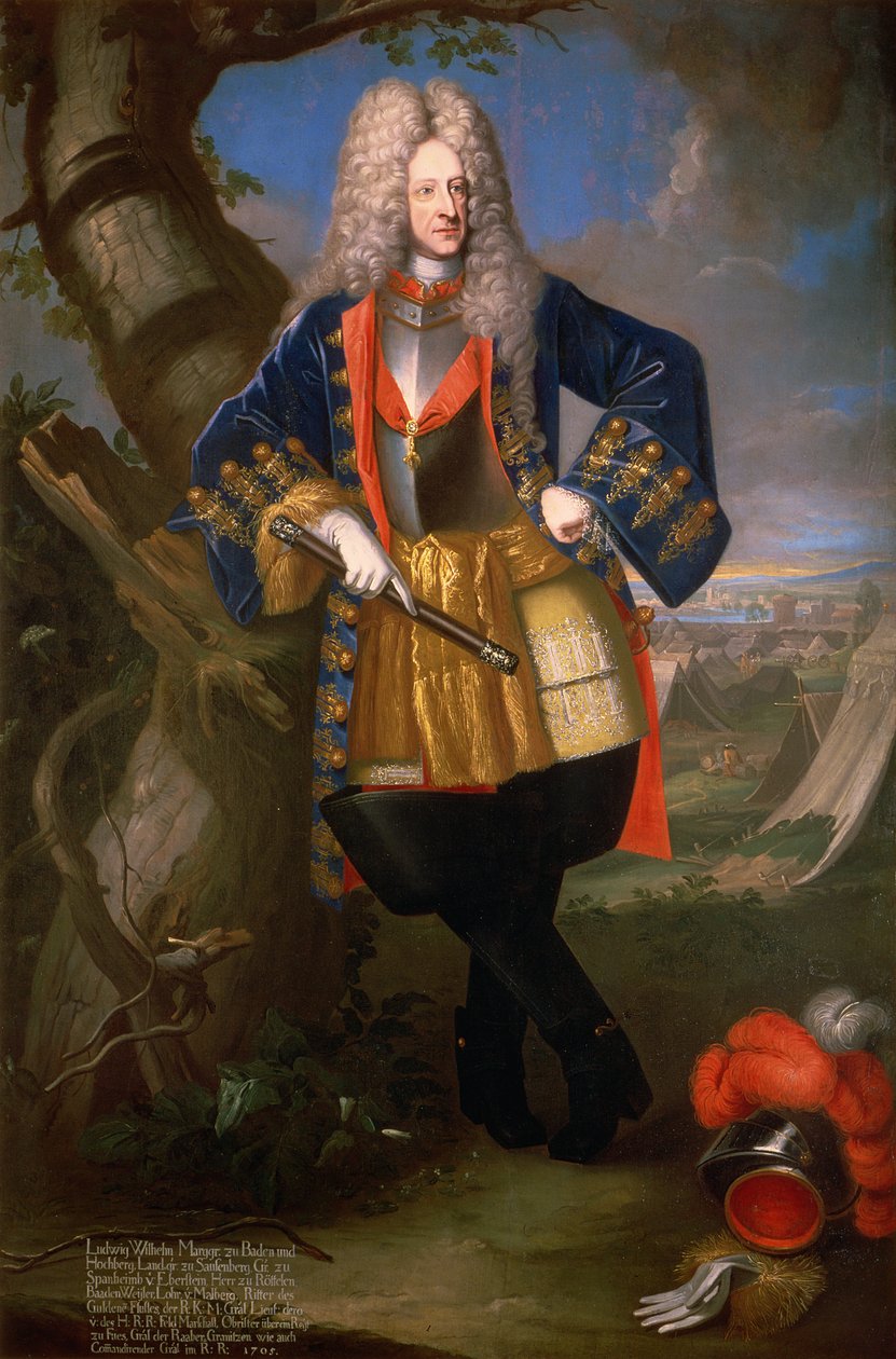 01147 Ludwig Wilhelm, hrabia Baden (1655-1707), 1705 autorstwa Austrian School