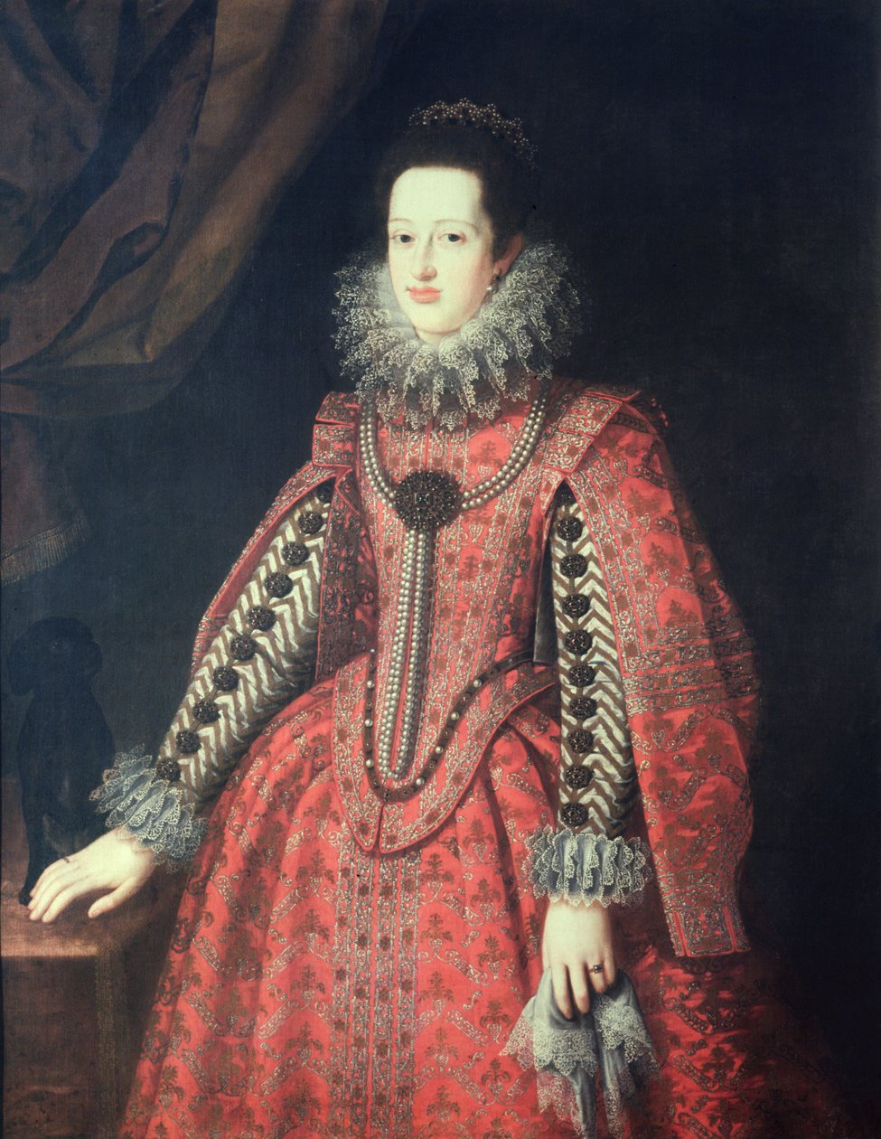 Księżna Eleonora Mantui (1598-1633) druga żona Ferdynanda II autorstwa Austrian School