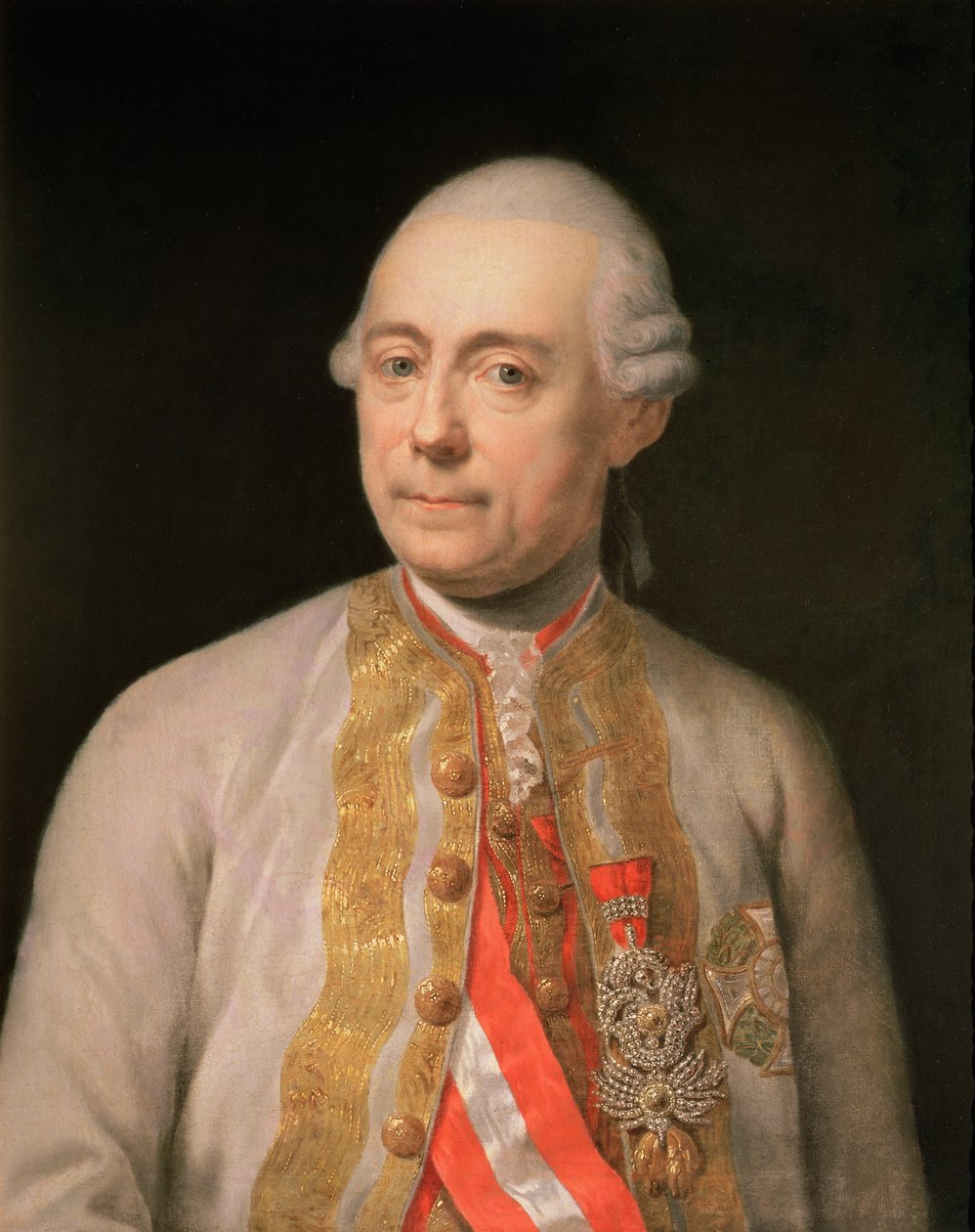 Francis Maurice Lacy, znany jako Franz Moritz Lascy (1725-1801), irlandzki feldmarszałek w armii austriackiej, dowódca w wojnie o sukcesję bawarską autorstwa Austrian School